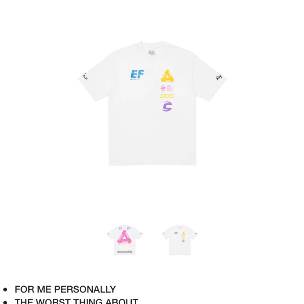 Palace Rapha T shirt - Picture 2 of 2